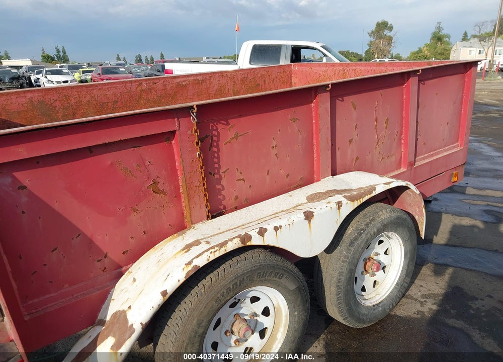 2015 HANDMADE DUMP VIN: 00000000CA1155535