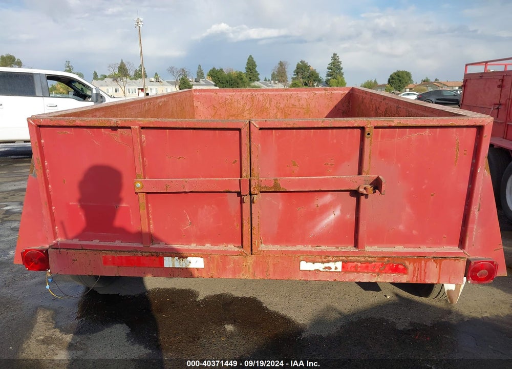 2015 HANDMADE DUMP VIN: 00000000CA1155535