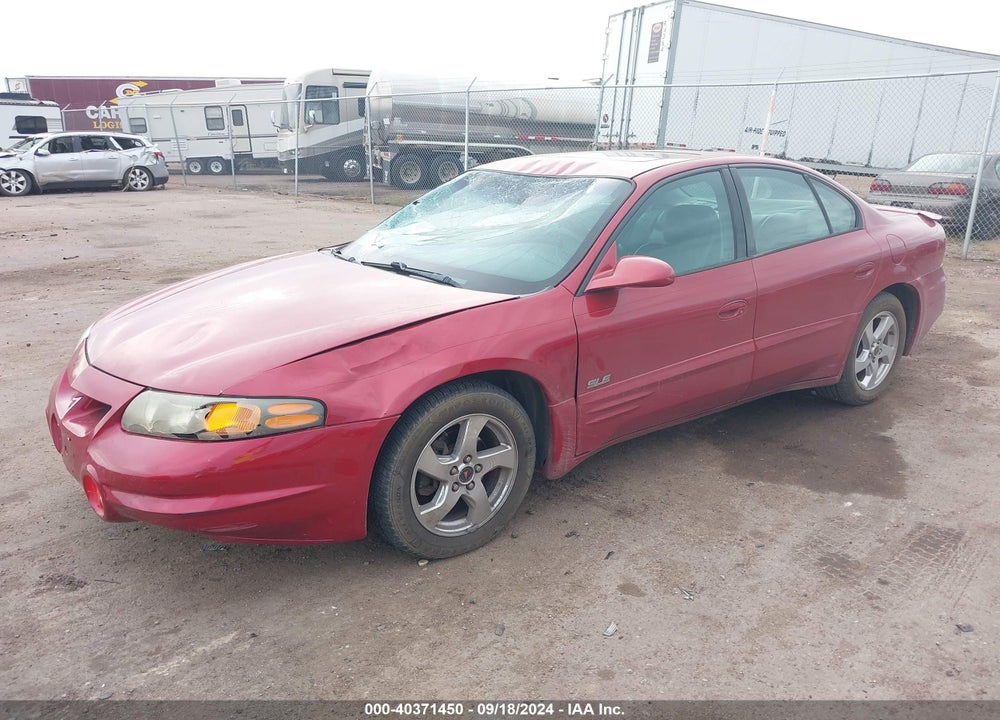 2004 PONTIAC BONNEVILLE SLE VIN: 1G2HY52K44U227170