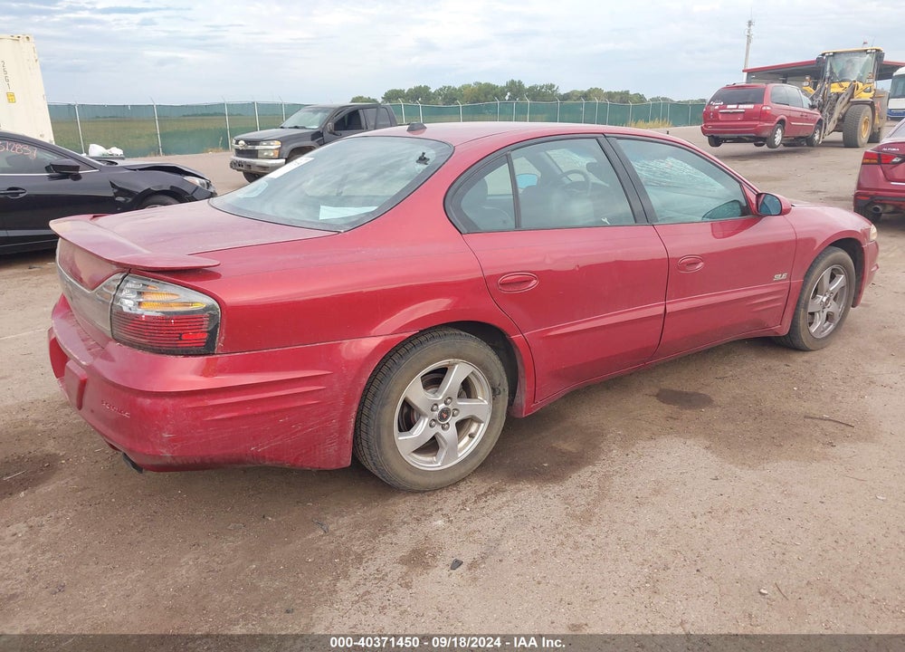 2004 PONTIAC BONNEVILLE SLE VIN: 1G2HY52K44U227170