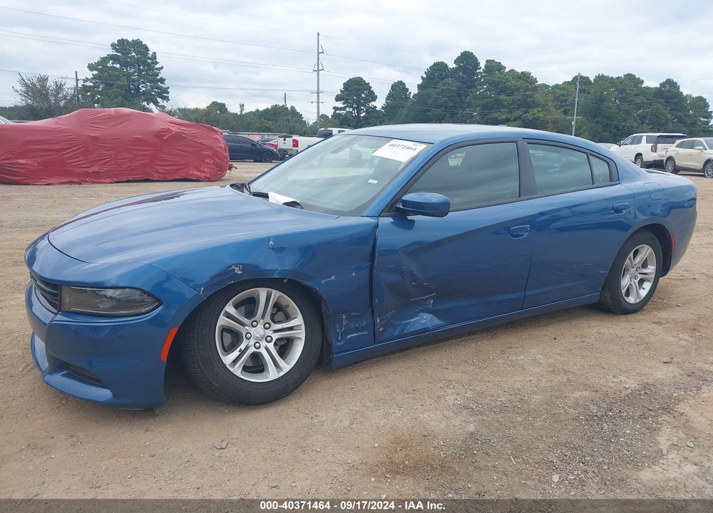 2022 DODGE CHARGER SXT RWD VIN: 2C3CDXBG7NH261377