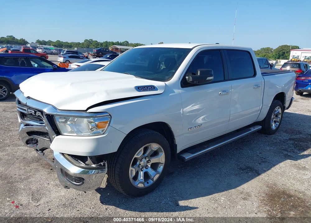 2019 RAM 1500 BIG HORN/LONE STAR 4X2 5'7 BOX VIN: 1C6RREFT1KN884202
