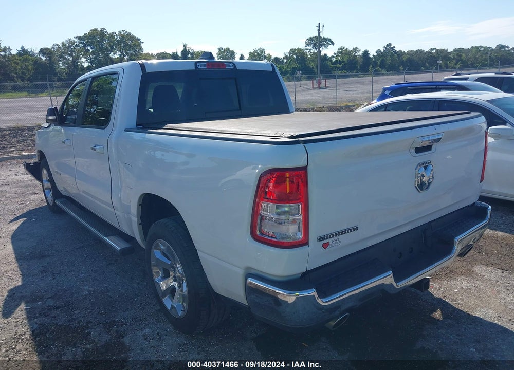2019 RAM 1500 BIG HORN/LONE STAR 4X2 5'7 BOX VIN: 1C6RREFT1KN884202