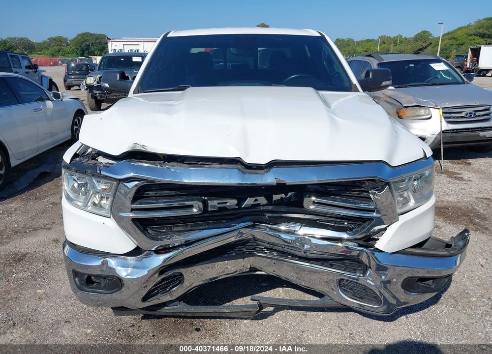 2019 RAM 1500 BIG HORN/LONE STAR 4X2 5'7 BOX VIN: 1C6RREFT1KN884202