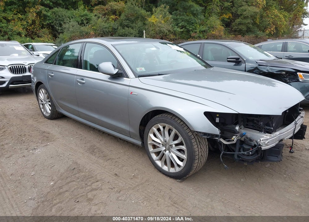 2014 AUDI A6 3.0T PREMIUM PLUS VIN: WAUHGAFC0EN078551