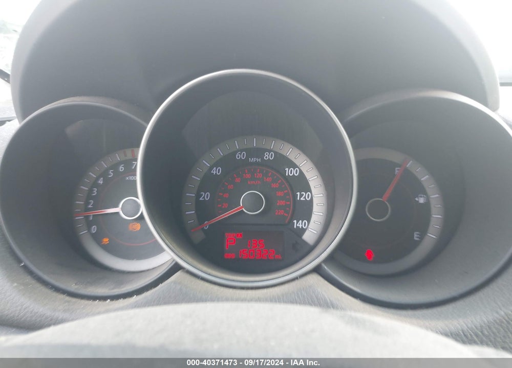 2012 KIA FORTE EX VIN: KNAFU4A27C5534090