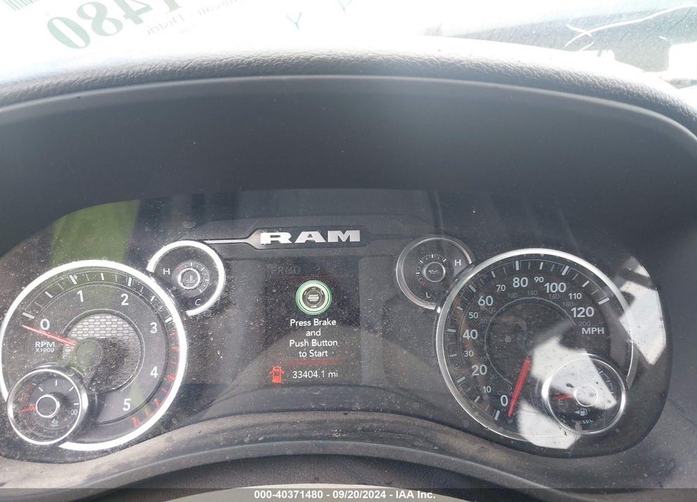 2023 RAM 2500 VIN: 3C6UR5CL1PG616233