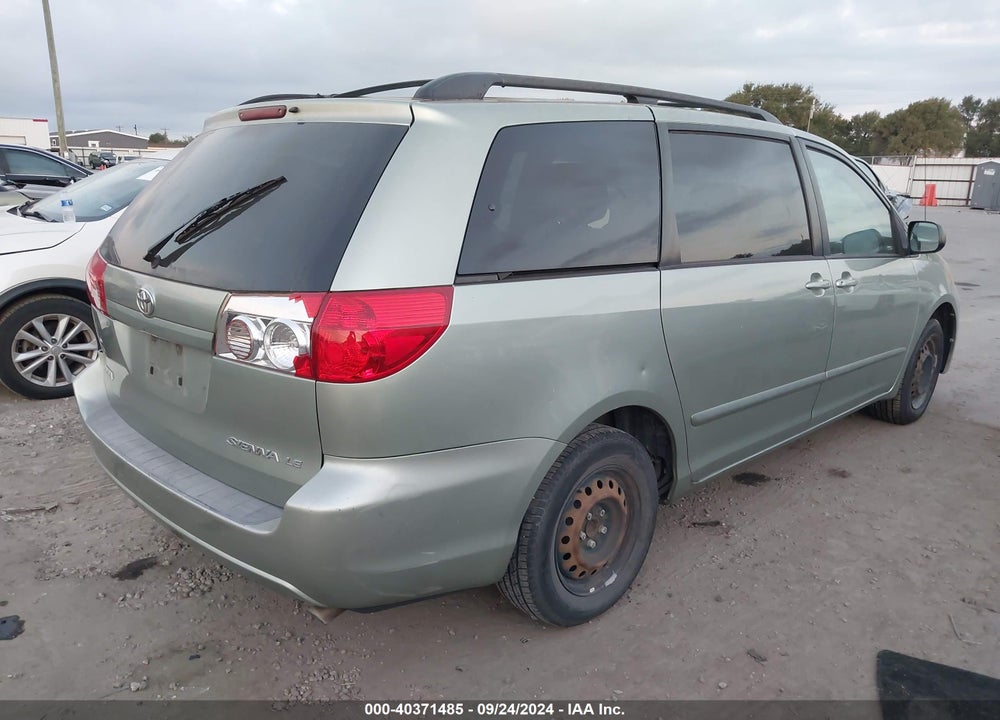 2010 TOYOTA SIENNA LE VIN: 5TDKK4CC7AS326098