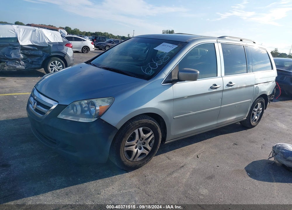2006 HONDA ODYSSEY EX-L VIN: 5FNRL38766B086068