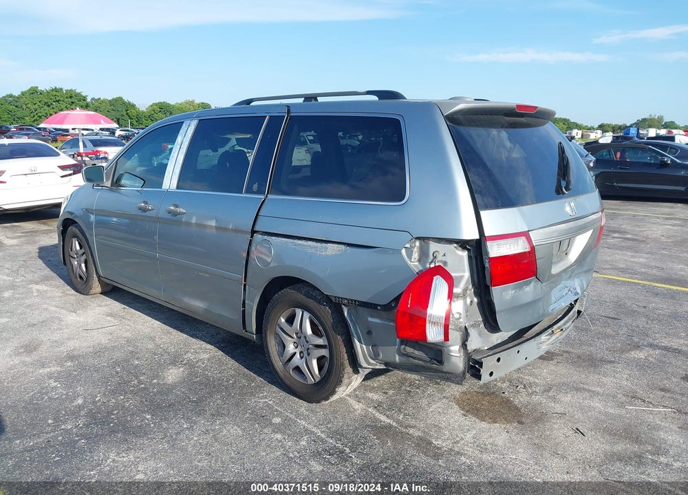 2006 HONDA ODYSSEY EX-L VIN: 5FNRL38766B086068