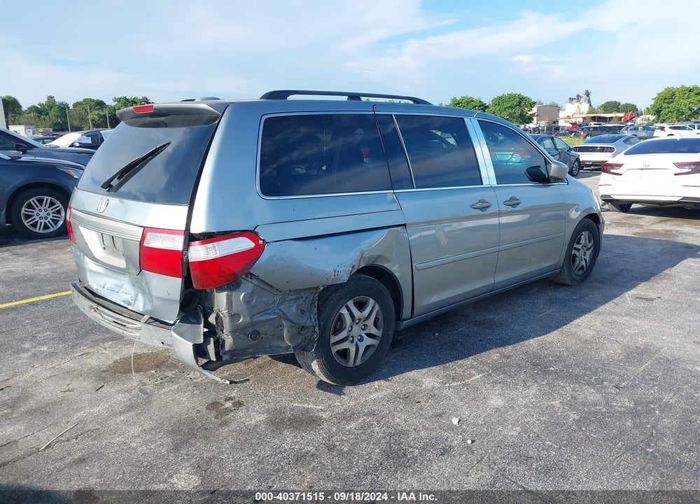 2006 HONDA ODYSSEY EX-L VIN: 5FNRL38766B086068