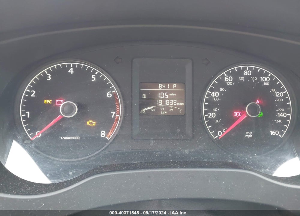 2013 VOLKSWAGEN JETTA 2.0L BASE/2.0L S VIN: 3VW2K7AJXDM309803