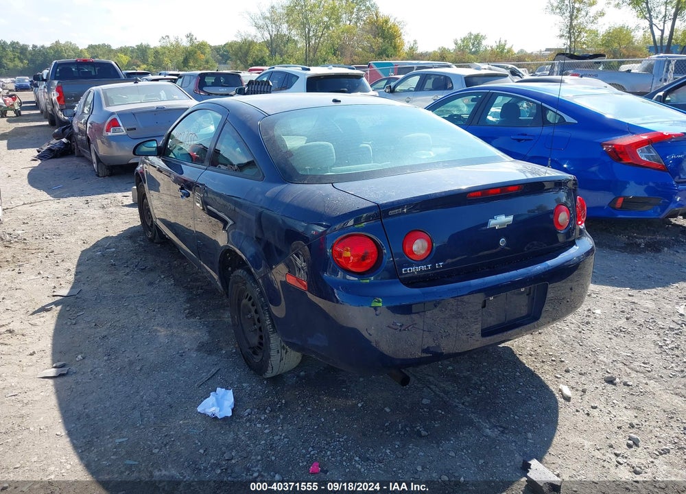 2008 CHEVROLET COBALT LT VIN: 1G1AL18F687132251