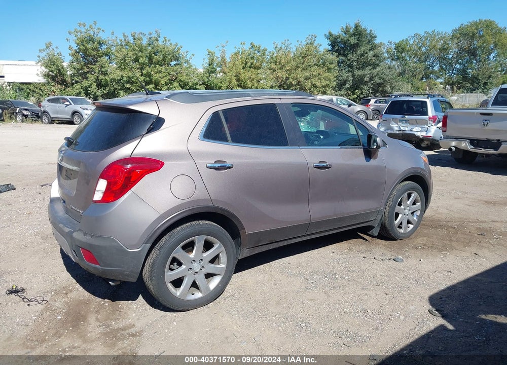 2013 BUICK ENCORE PREMIUM VIN: KL4CJHSBXDB204686