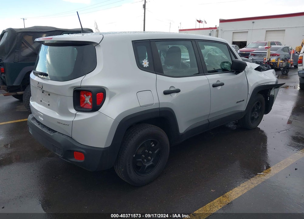 2021 JEEP RENEGADE SPORT 4X4 VIN: ZACNJDAB1MPN19839