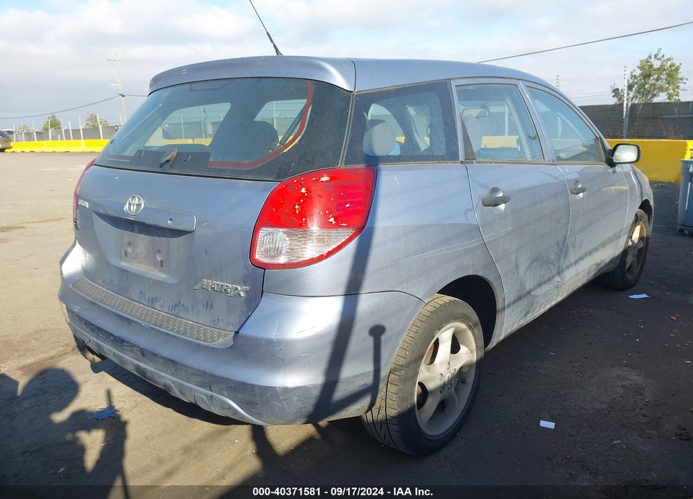 2003 TOYOTA MATRIX STANDARD VIN: 2T1KR32E83C023903