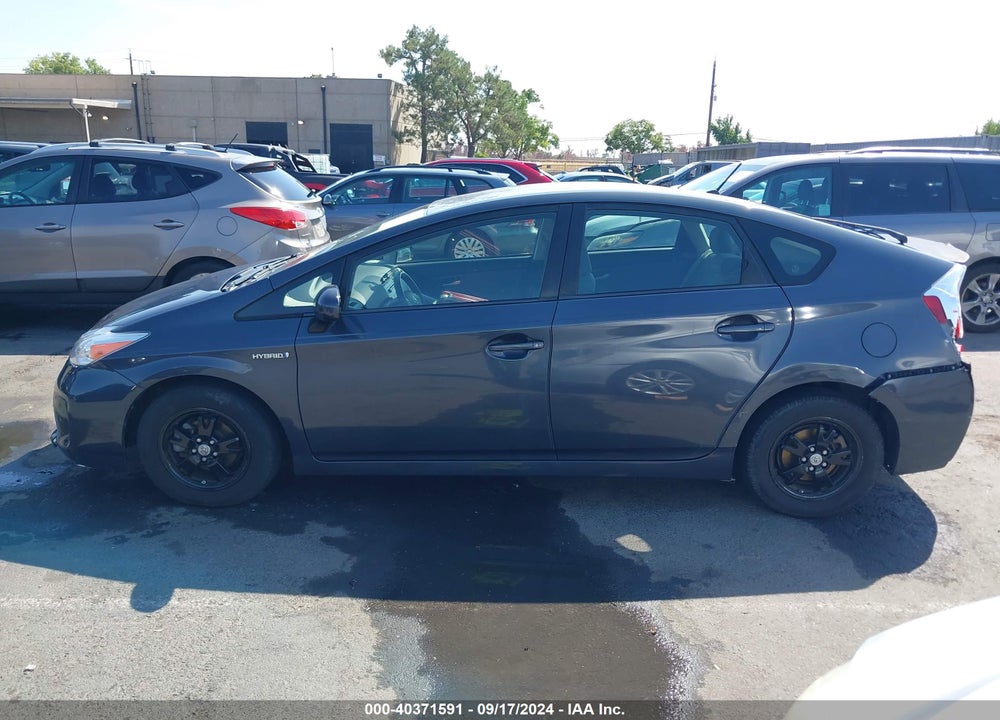 2012 TOYOTA PRIUS TWO VIN: JTDKN3DU6C1540024