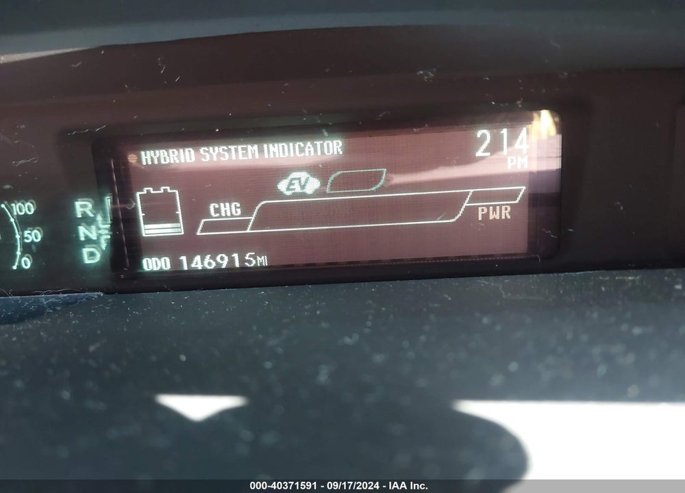 2012 TOYOTA PRIUS TWO VIN: JTDKN3DU6C1540024