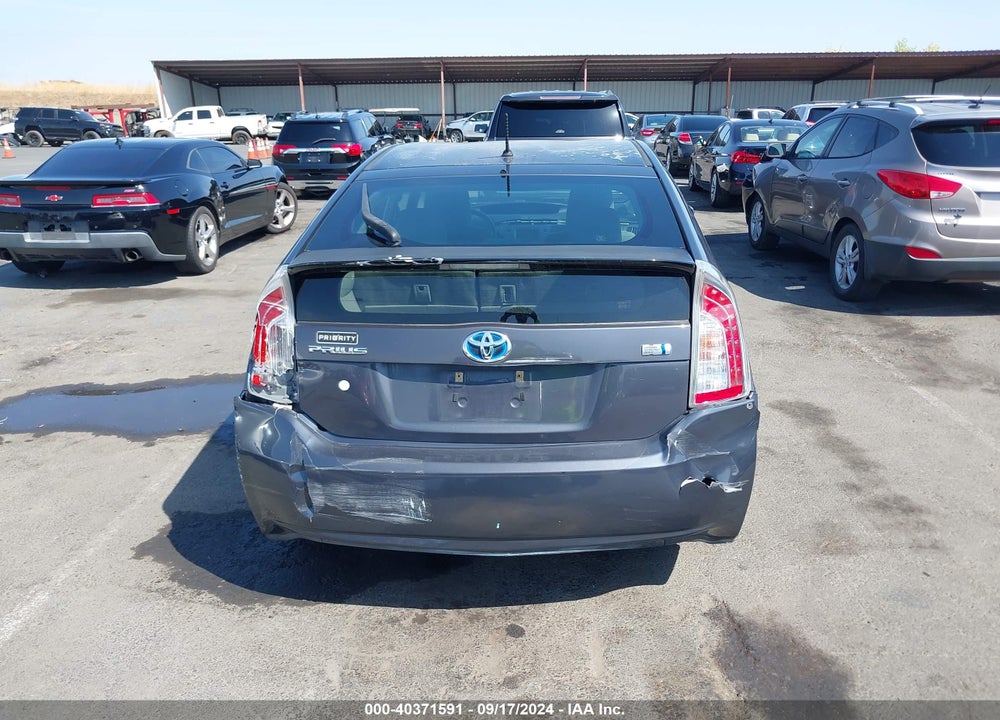 2012 TOYOTA PRIUS TWO VIN: JTDKN3DU6C1540024