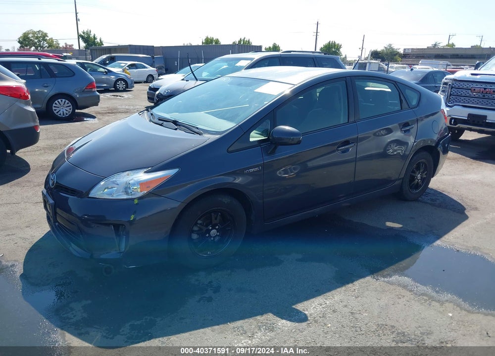 2012 TOYOTA PRIUS TWO VIN: JTDKN3DU6C1540024