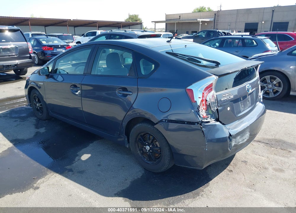 2012 TOYOTA PRIUS TWO VIN: JTDKN3DU6C1540024