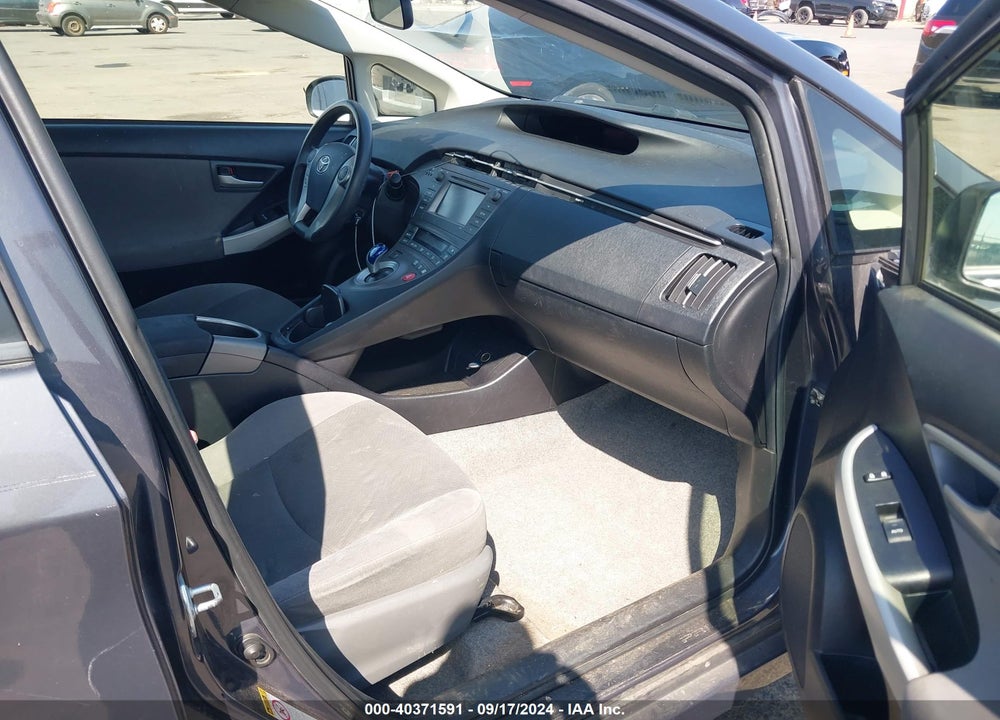 2012 TOYOTA PRIUS TWO VIN: JTDKN3DU6C1540024