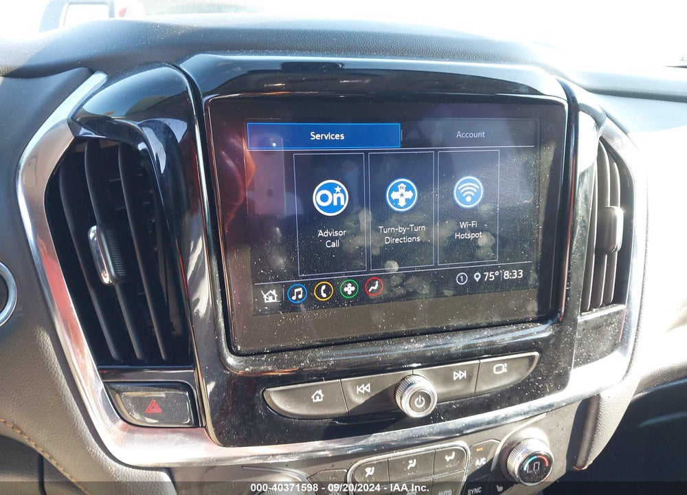 2020 CHEVROLET TRAVERSE FWD LT CLOTH VIN: 1GNERGKW7LJ326924