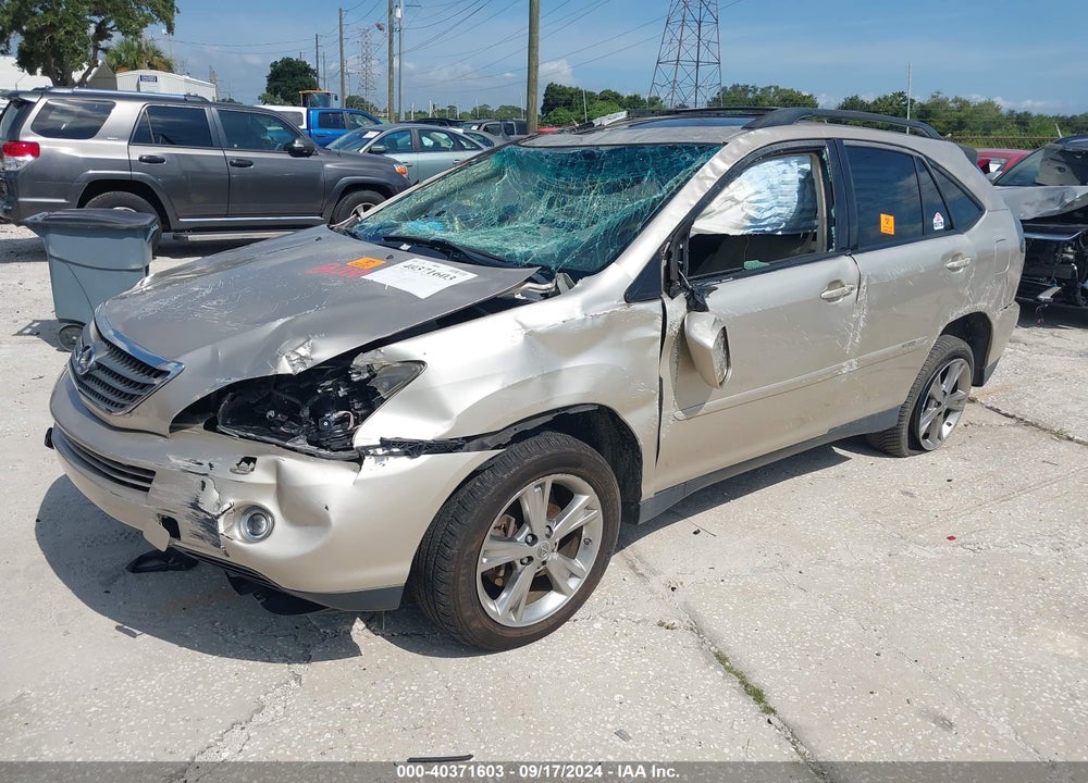 2007 LEXUS RX 400H VIN: JTJGW31U672003187