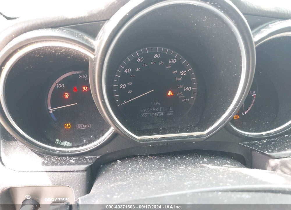2007 LEXUS RX 400H VIN: JTJGW31U672003187