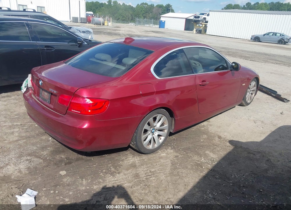 2012 BMW 328I VIN: WBAKE3C58CE770891