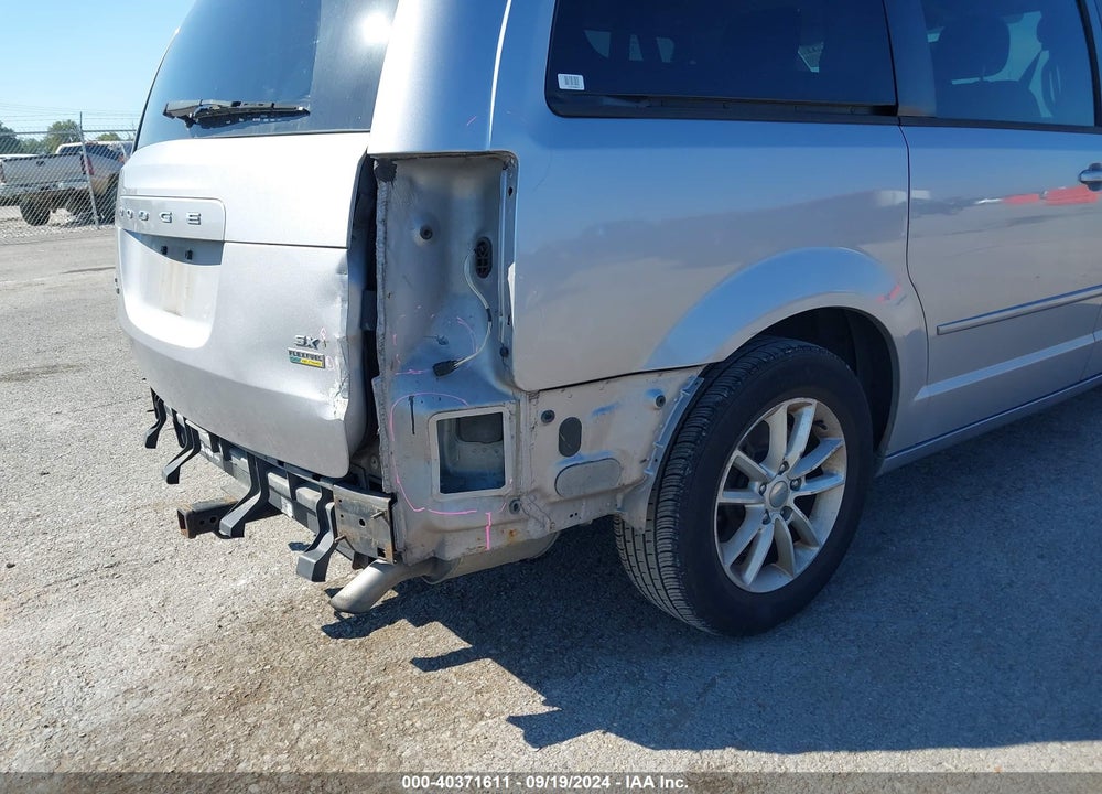2014 DODGE GRAND CARAVAN SXT VIN: 2C4RDGCGXER182252