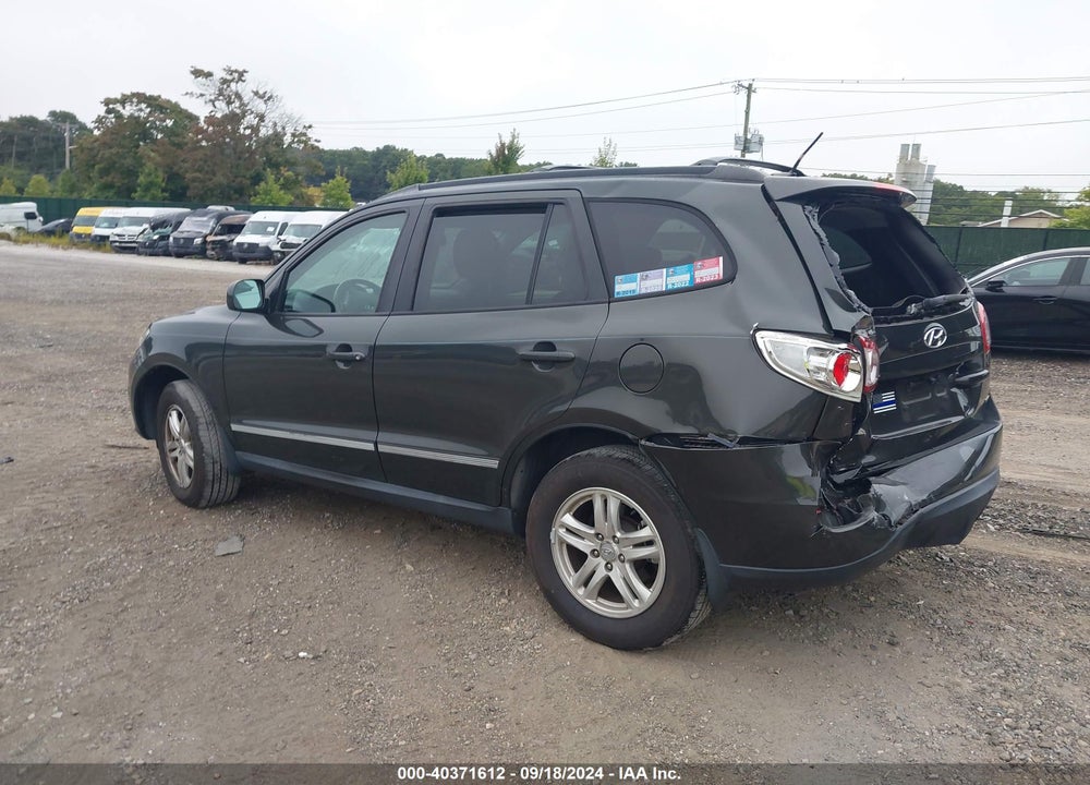 2012 HYUNDAI SANTA FE SE VIN: 5XYZHDAG7CG161821