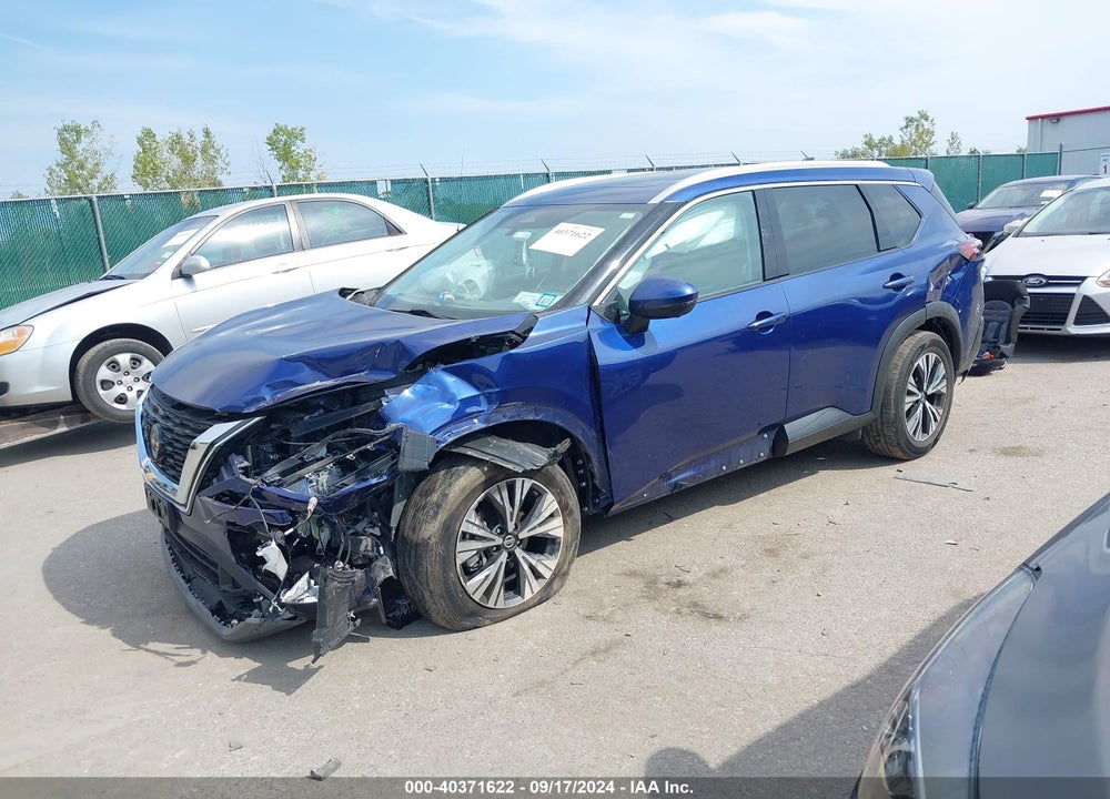 2021 NISSAN ROGUE SV INTELLIGENT AWD VIN: 5N1AT3BB3MC845257