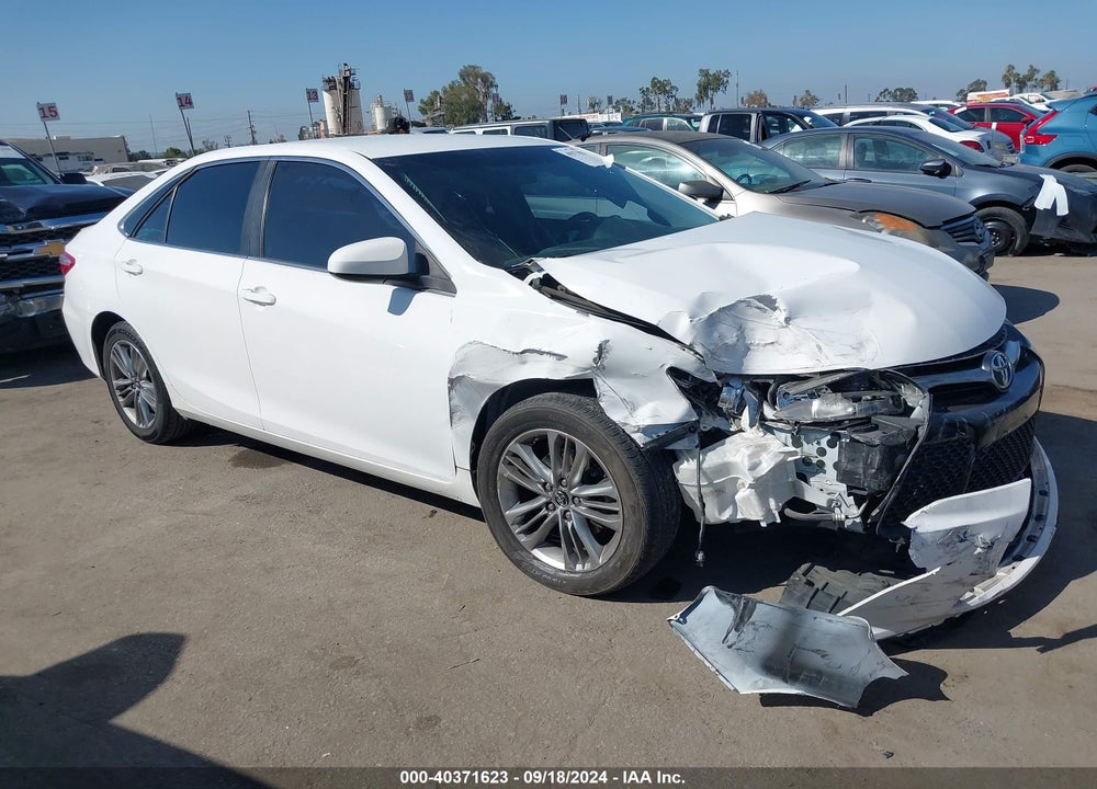 2016 TOYOTA CAMRY SE VIN: 4T1BF1FK5GU183562