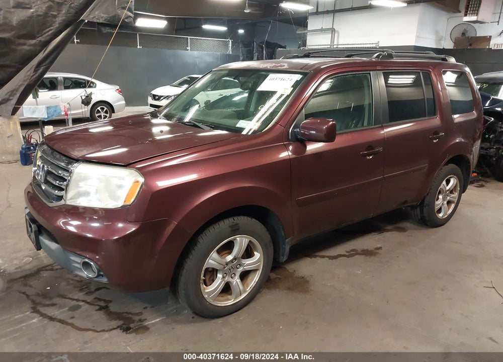 2013 HONDA PILOT EX-L VIN: 5FNYF4H54DB029128