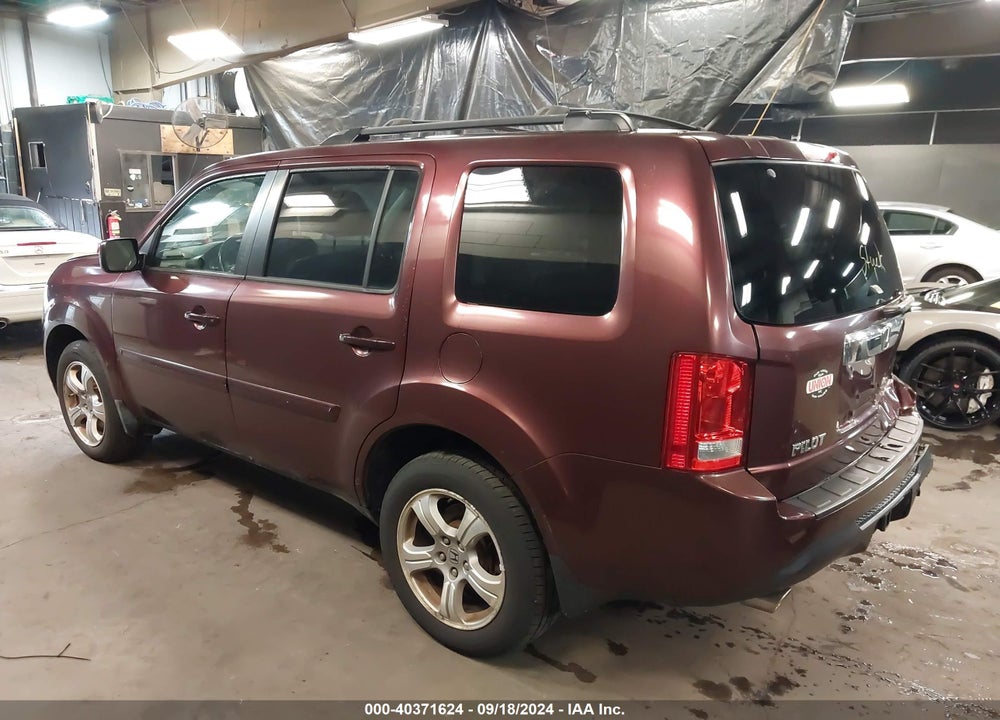 2013 HONDA PILOT EX-L VIN: 5FNYF4H54DB029128