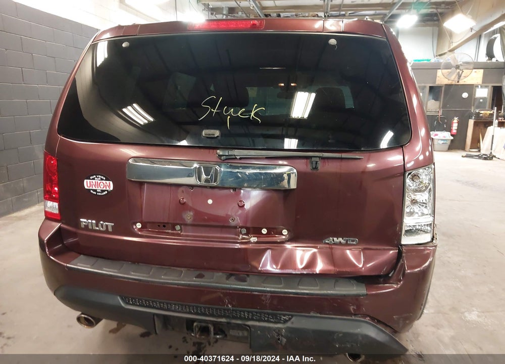 2013 HONDA PILOT EX-L VIN: 5FNYF4H54DB029128