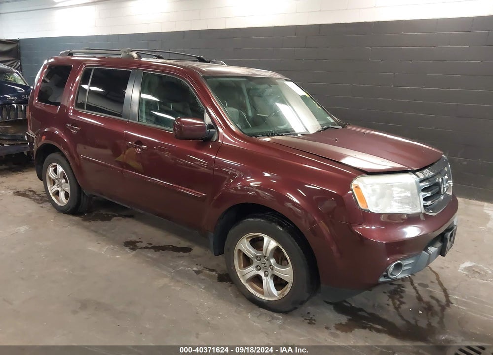 2013 HONDA PILOT EX-L VIN: 5FNYF4H54DB029128