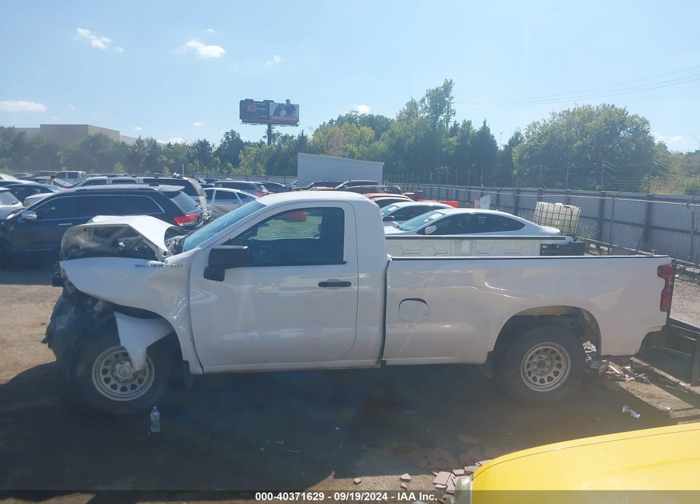 2021 CHEVROLET SILVERADO 1500 2WD REGULAR CAB LONG BED WT VIN: 3GCNWAEF9MG341499