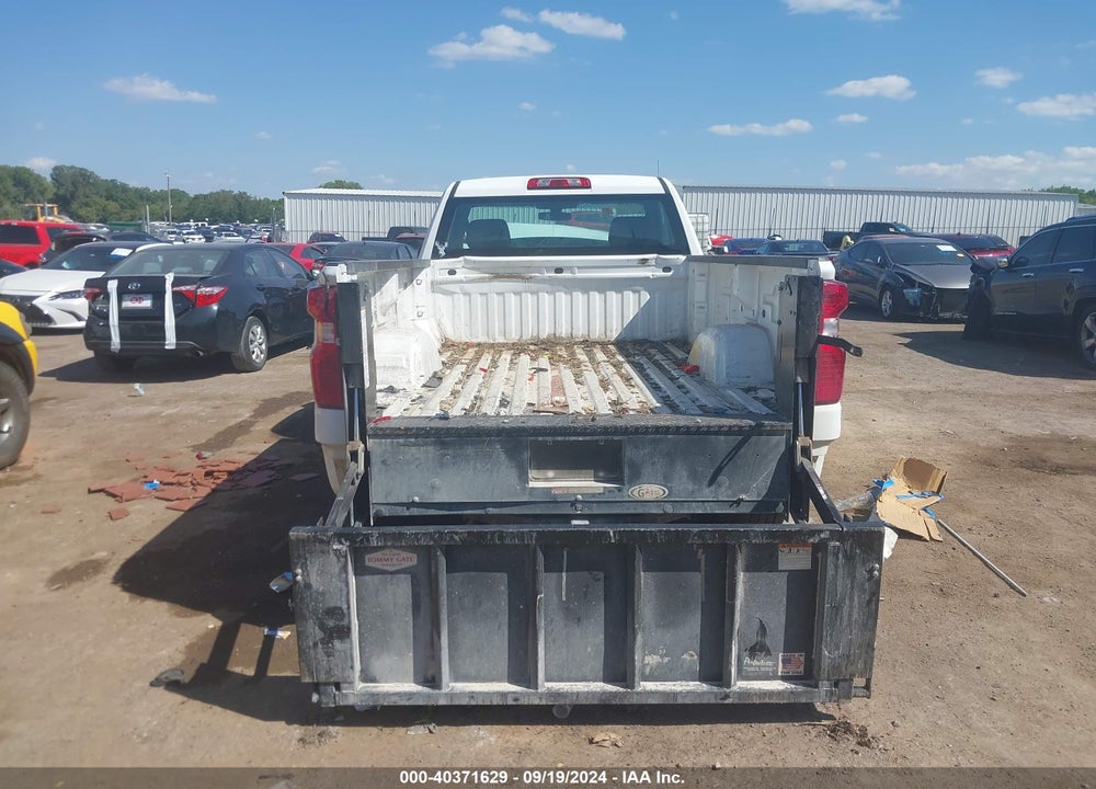 2021 CHEVROLET SILVERADO 1500 2WD REGULAR CAB LONG BED WT VIN: 3GCNWAEF9MG341499