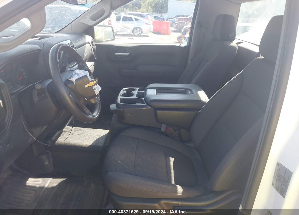 2021 CHEVROLET SILVERADO 1500 2WD REGULAR CAB LONG BED WT VIN: 3GCNWAEF9MG341499