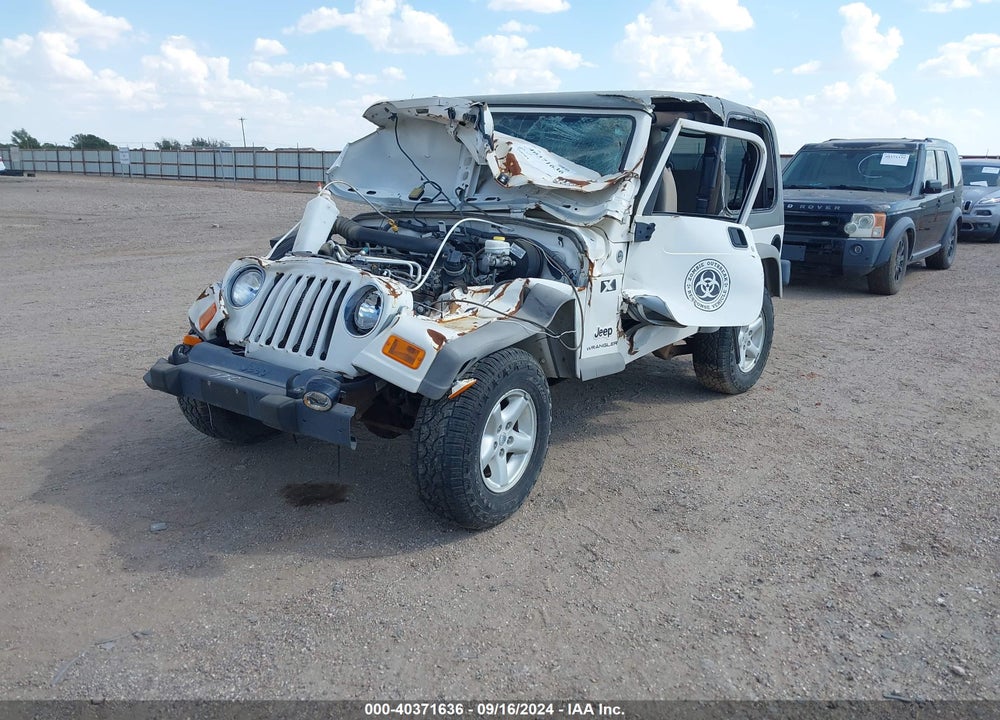 2006 JEEP WRANGLER X VIN: 1J4FA39S46P731537