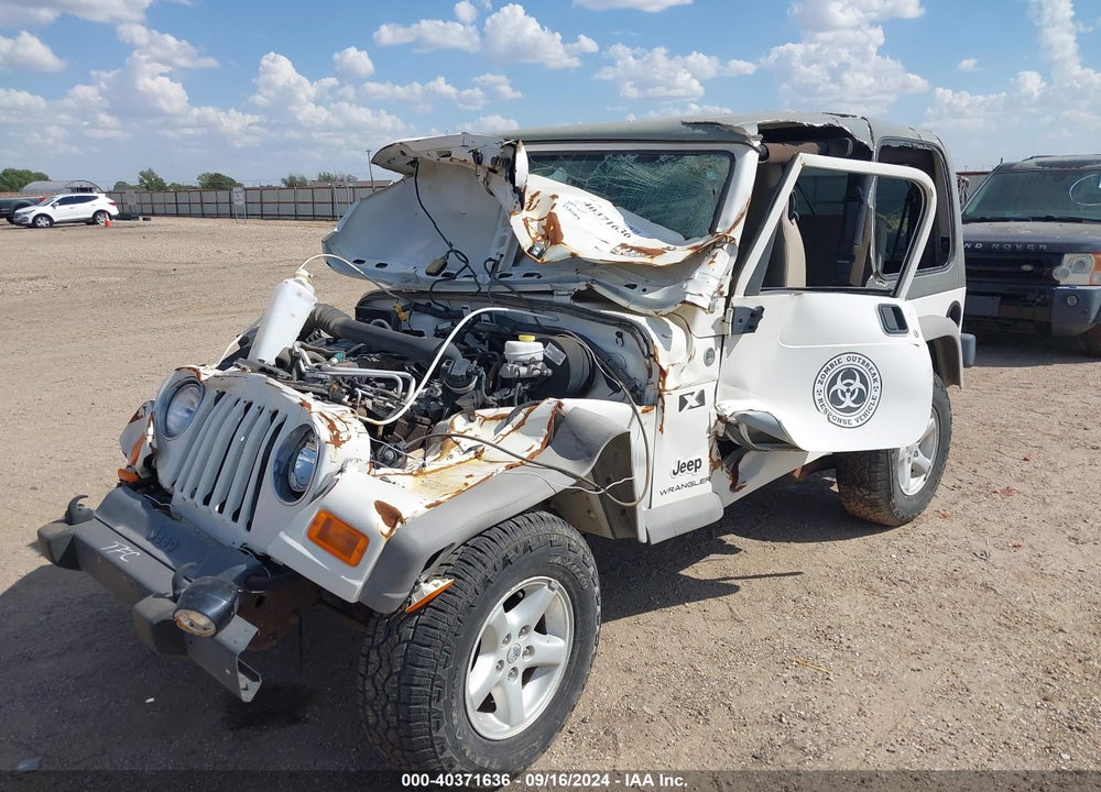 2006 JEEP WRANGLER X VIN: 1J4FA39S46P731537