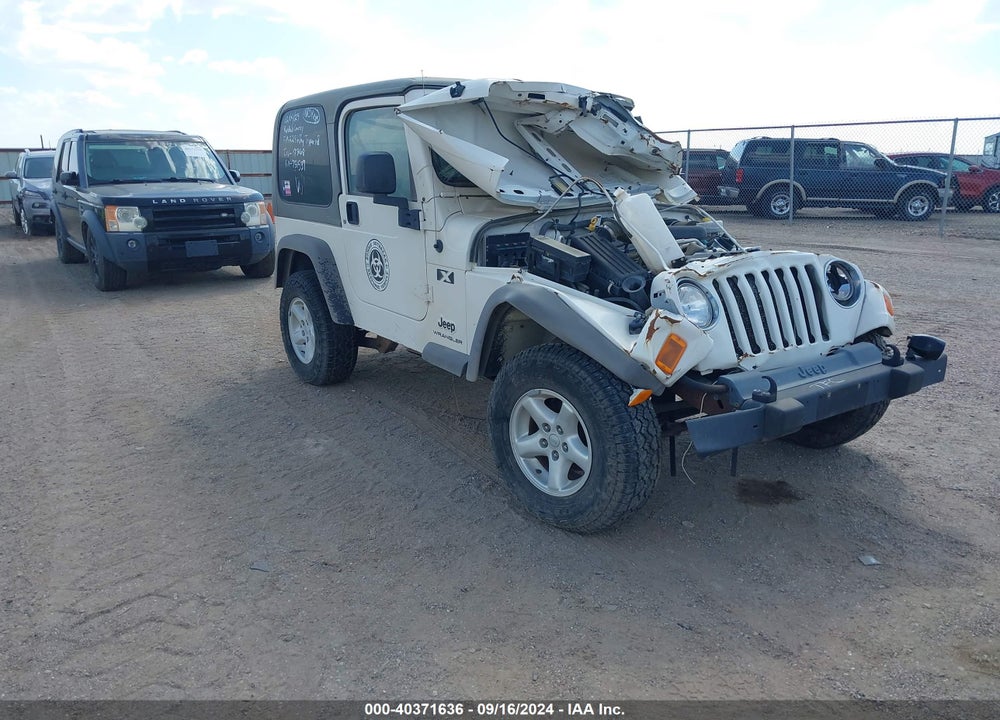 2006 JEEP WRANGLER X VIN: 1J4FA39S46P731537