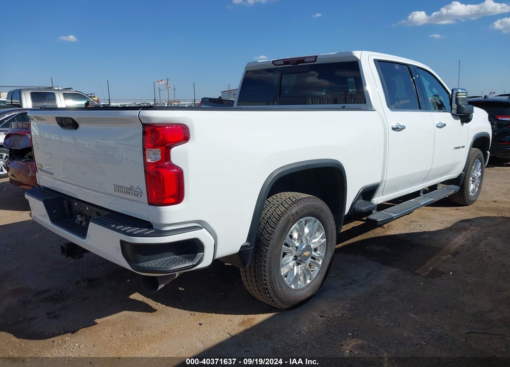 2021 CHEVROLET SILVERADO 2500HD 4WD STANDARD BED HIGH COUNTRY VIN: 1GC4YREY4MF139709