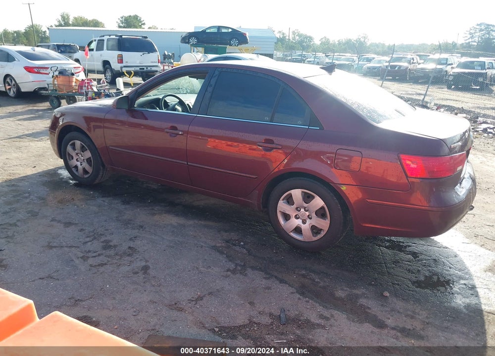 2009 HYUNDAI SONATA GLS VIN: 5NPET46C19H433235
