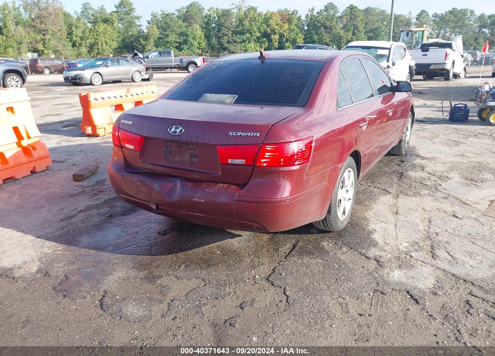 2009 HYUNDAI SONATA GLS VIN: 5NPET46C19H433235