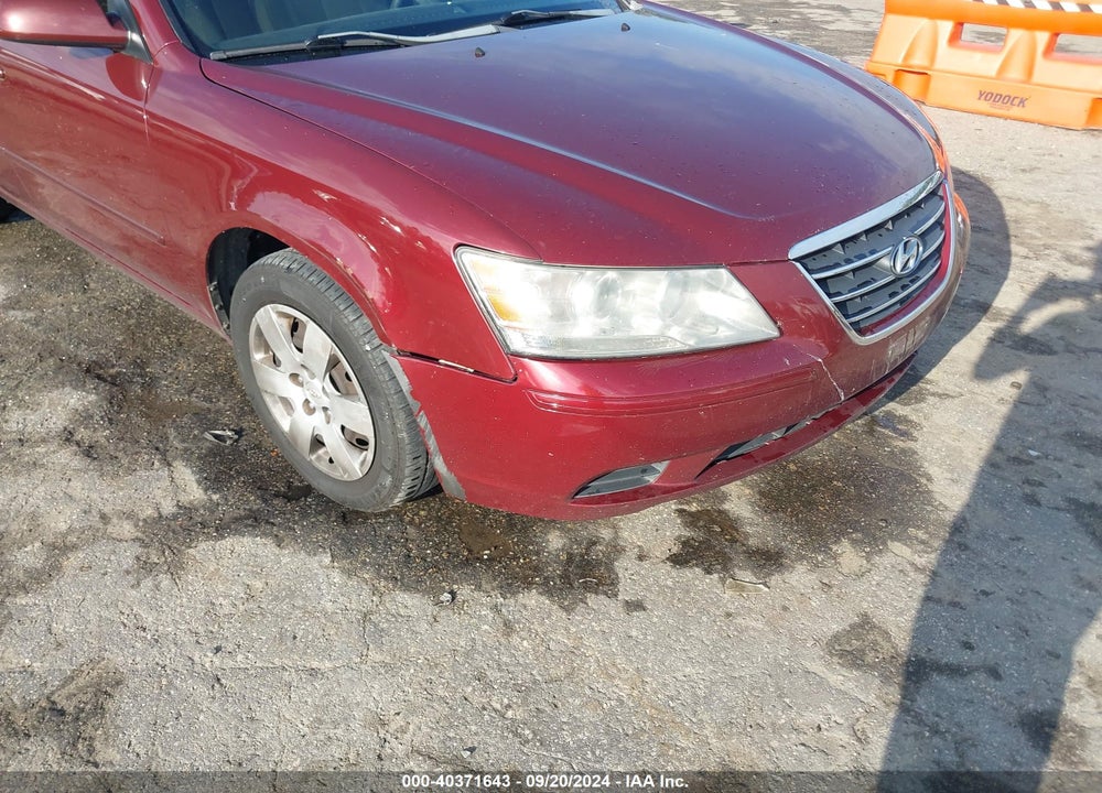 2009 HYUNDAI SONATA GLS VIN: 5NPET46C19H433235