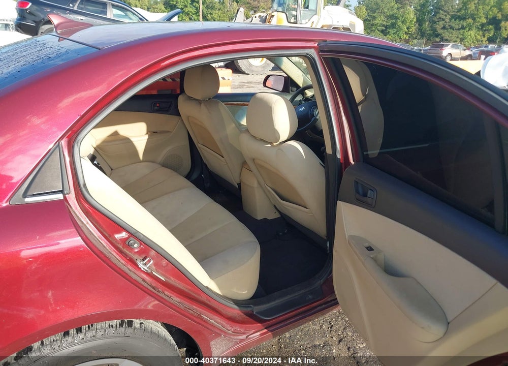 2009 HYUNDAI SONATA GLS VIN: 5NPET46C19H433235