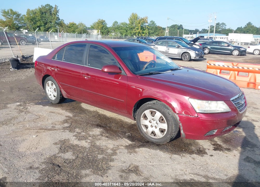 2009 HYUNDAI SONATA GLS VIN: 5NPET46C19H433235